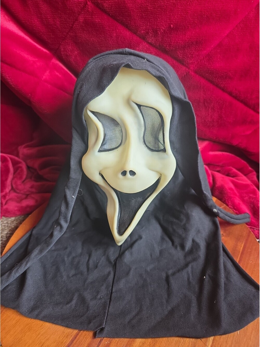 Scream Mask Ghostface Fun World Div Cotton Smiley Tate Vintage